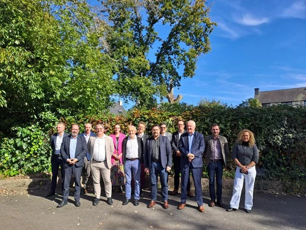 Les Présidents et Directeurs des AODE membres du PEBreizh se sont réunis lors du Conseil d'Administration le 7 octobre 2025.
