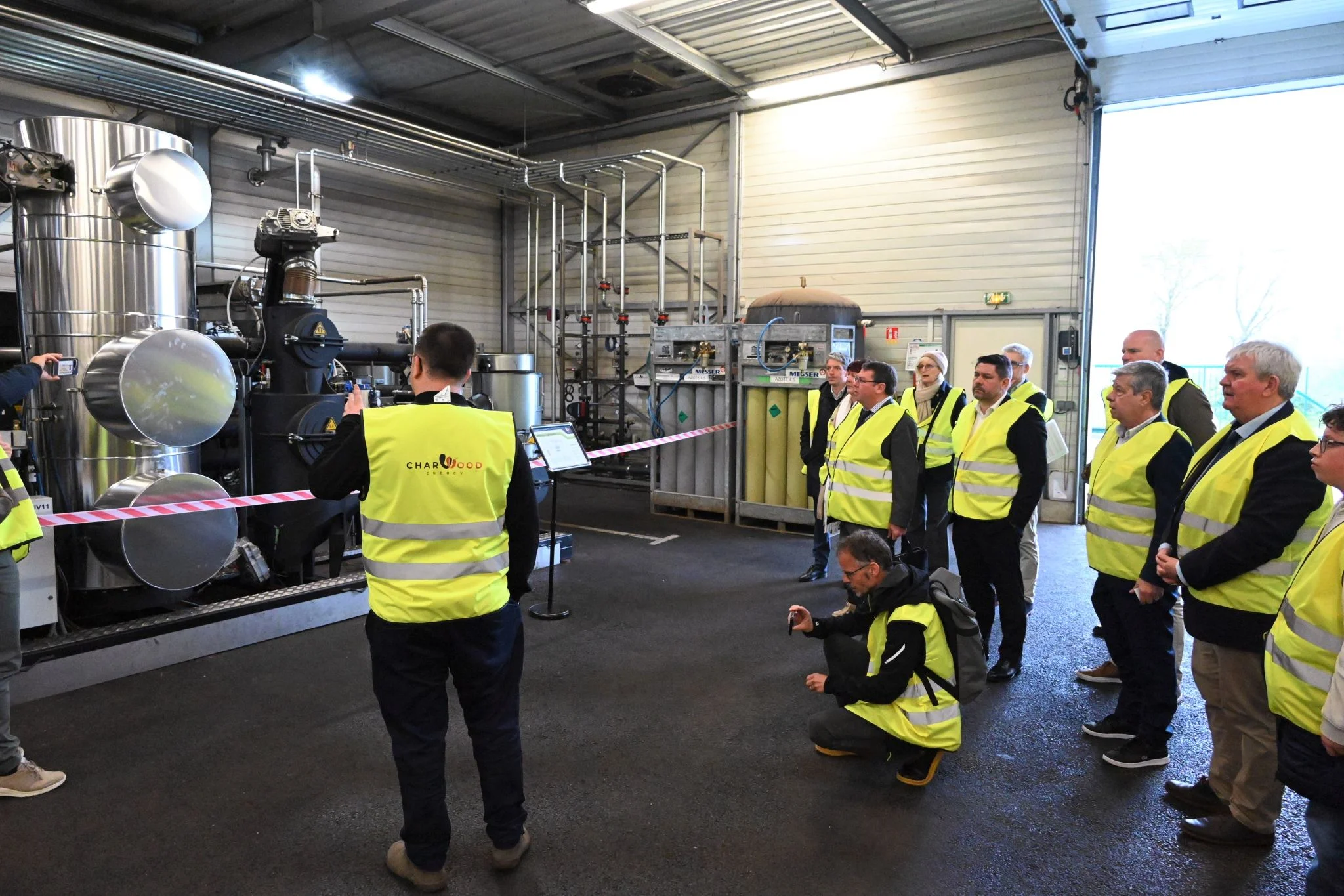 Lancement du premier démonstrateur de pyrogazéification en Bretagne